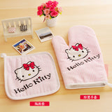 Hello kitty Kitchen Cooking Gloves Insulation Pads