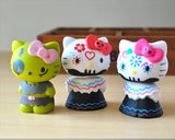 8pcs Hello Kitty Halloween Anime Figures