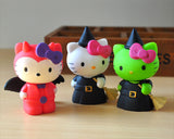 8pcs Hello Kitty Halloween Anime Figures